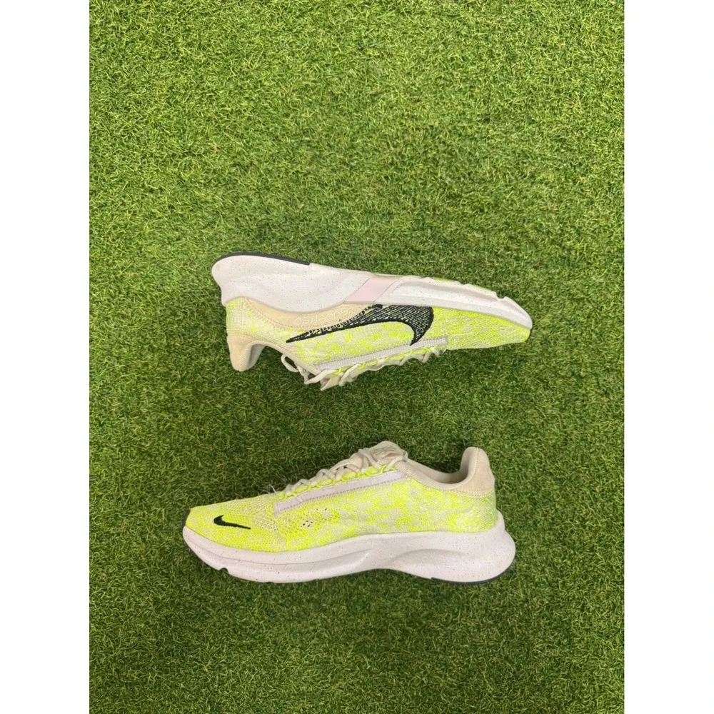 Nike SuperRep‎ Go 2 Volt Yellow White Training Shoes DH3393-175 Womens 7.5